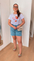 Camiseta T Shirt Feminina Tendência Aperol Spritz na internet