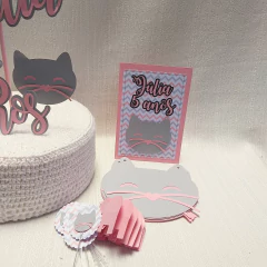 Kit Festa Gatinho - Ateliê Sylvia Silveira Kids