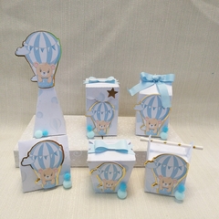 Kit Chá de Bebê Ursinho Baloeiro