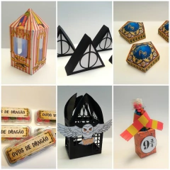 Kit festa Harry Potter - 93 itens