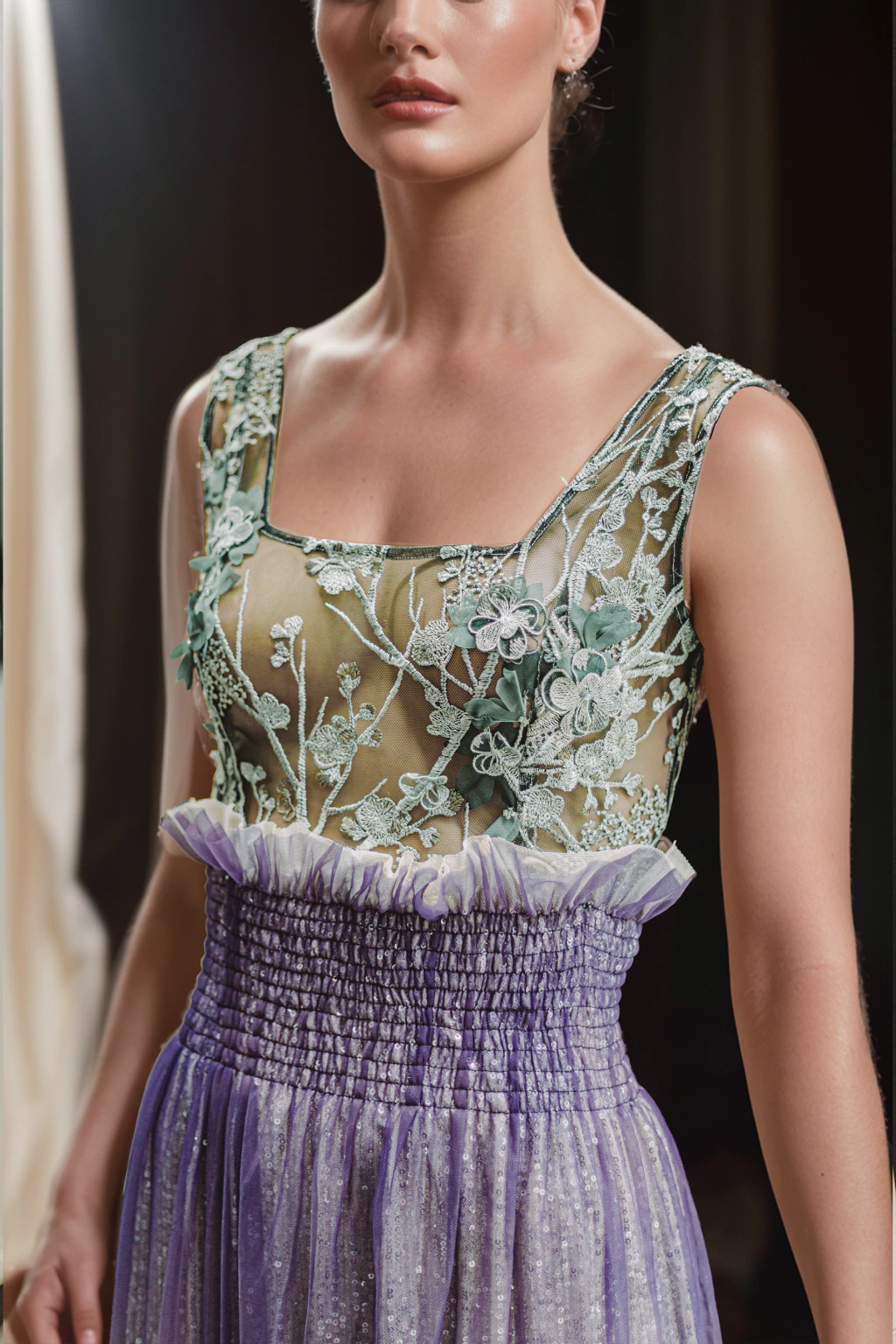 3D Garden Croptop