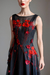 Floralia Black and Red Dress - comprar online