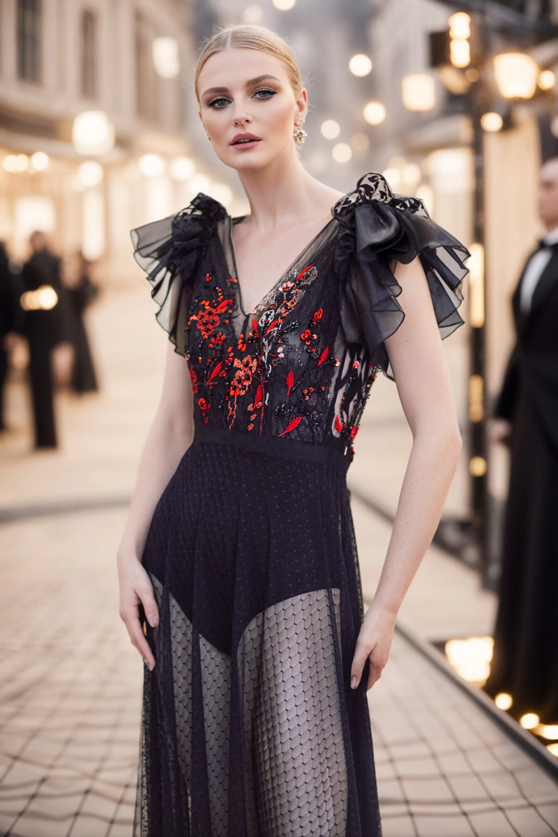 Chaotic Glam Dress