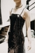 Black Sequins Dress - comprar online