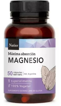 CITRATO DE MAGNESIO 50 CAPSULAS NATIER