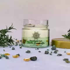 Vela de Cura - Esmeralda e Ouro - Benjoim - 150g
