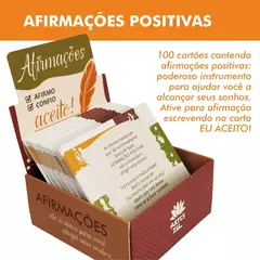 Box Afirmações Positivas na internet