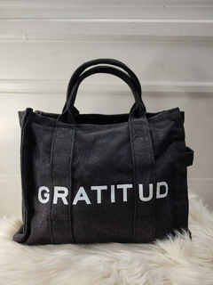 TOTE GRATITUD JEAN TRENDY