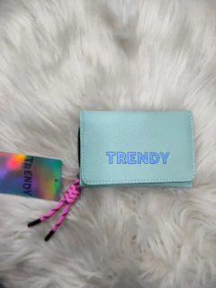 BILLETERA TRENDY CHICA AQUA