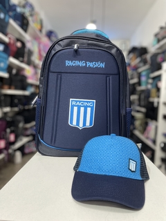 SET RACING CLUB MOCHILA - Blue Sky tendencias