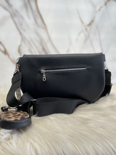 RIÑONERA KRALICE ANIMAL PRINT NEGRA - tienda online