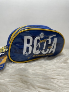 CARTUCHERA BOCA JUNIORS 2 CIERRES - comprar online