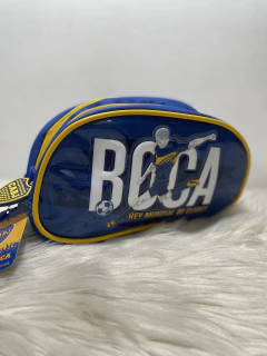 CARTUCHERA BOCA JUNIORS 2 CIERRES - comprar online