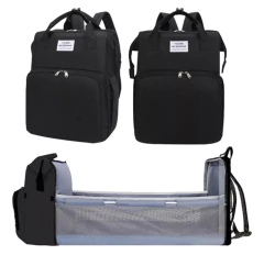 MOCHILA MATERNAL CON CUNA Y CAMBIADOR - comprar online