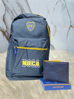 SET BOCA JUNIORS MOCHILA - comprar online