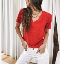 REMERAS BRODERIE ELASTIZADO en internet