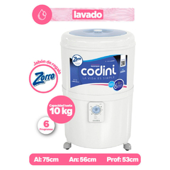 Lavarropas Silent Codini - comprar online