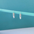 Argola redonda aro meia cana 4mm (G)