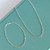 Conjunto elo oval 2mm 70cm - comprar online