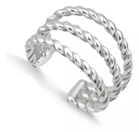 Piercing detalhes torcido 1mmx1cm