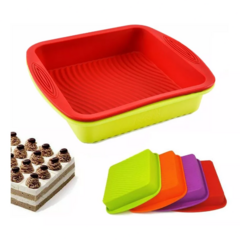 Molde Silicona Para Airfryer Torta Reposteria Antiadherente - comprar online