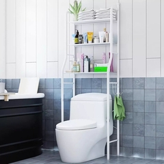 Organizador De Baño Inodoro Estante Mueble Rack Armario Casa