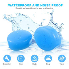 Protector Auditivo Tapones Oido Silicona Para Agua Y Ruido en internet