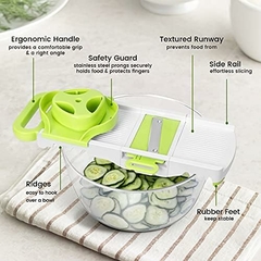 Cortador Manual Plegable 6 En 1 - comprar online