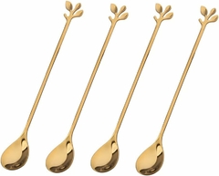 X6 Cucharas de Te Mango Rama Larga - iLion Store