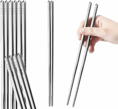 Palitos Chinos Metalicos - iLion Store