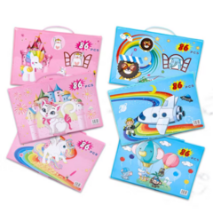Estuche Valija Lápices y Marcadores 86 Piezas Celeste - tienda online