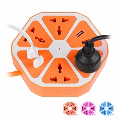 Imagen de Zapatilla Hexagonal Multipuertos