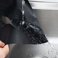 Protector de Cocina Teflon Antiadherente 2 Hornallas Plateado - comprar online