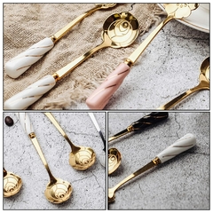Set x6 Cucharas de Te Diseño - comprar online