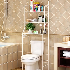 Organizador De Baño Inodoro Estante Mueble Rack Armario Casa