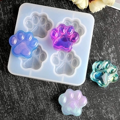 Molde de Silicona Patas de Perro