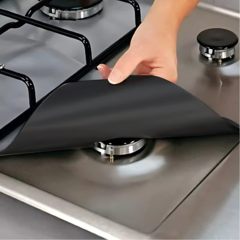 X2 Protector de Hornalla Antiadherente Negro
