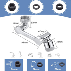 Adaptador 360° para Canilla con Filtro - iLion Store