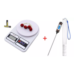 Combo Balanza Digital 10Kg + Termometro Digital - iLion Store
