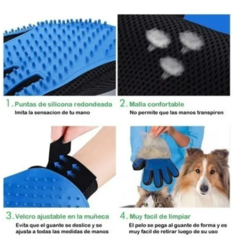 Guante Para Peinar Saca Pelos Perro Gato Pelusa Animales - comprar online
