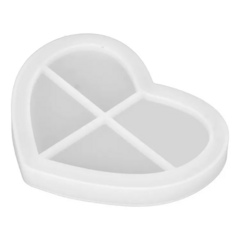 Molde de Silicona Corazon en 4 Partes - iLion Store