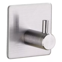 Imagen de X4 Gancho Autoadhesivo Acero Inoxidable
