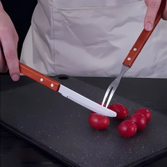 Set Parrillero Cuchillo Y Tenedor