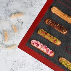 Placa Antiadherente 30 x 40 cm para Mini Eclairs