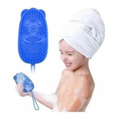 Esponja De Silicona Corporal Manopla Ducha Baño Exfoliante - iLion Store