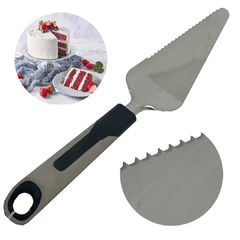 Espatula Triangular Dentada con Mango de Goma - comprar online