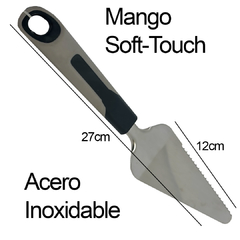 Espatula Triangular Dentada con Mango de Goma en internet