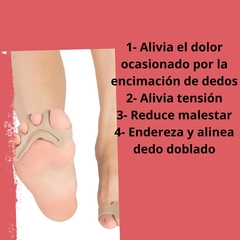 Separador de Dedos Silicona por Par en internet