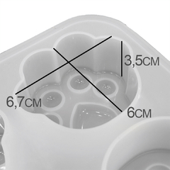 Imagen de Molde de Silicona Patas de Perro