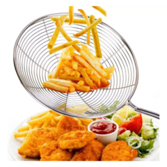 Cucharon Colador Malla Ancha 18cm - iLion Store
